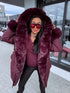 "JANUARY 61007" pusgarā parka - VIOLETA