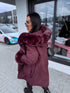 "JANUARY 61007" pusgarā parka - VIOLETA