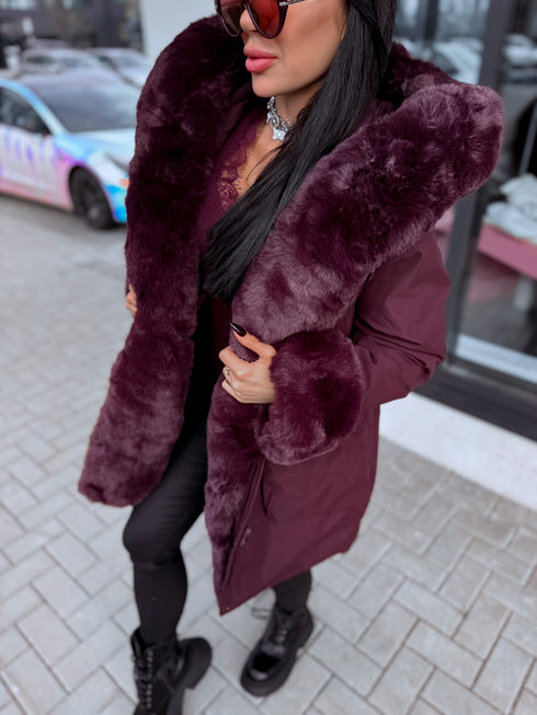 "JANUARY 61007" pusgarā parka - VIOLETA