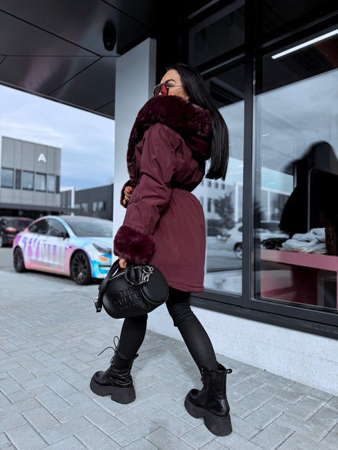"JANUARY 61007" pusgarā parka - VIOLETA