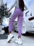 MOM FIT jeans "SPRING" 7855A-84 - LAVENDER PRE-ORDER