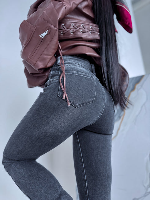 DARK GRAY jeans "BOSTON" HM5321-8 PRE-ORDER