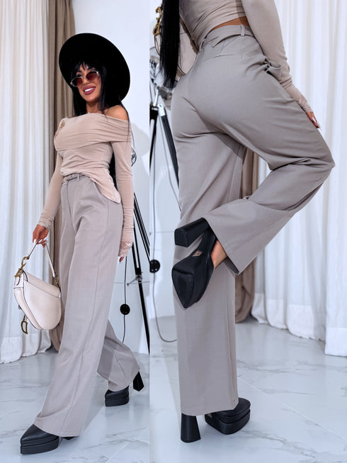 Platas bikses + josta "SUDOKU M756" - DARK BEIGE