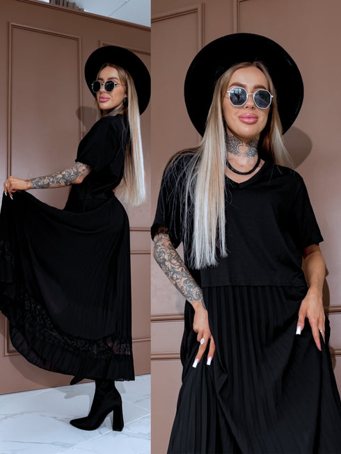 Платье "MELODY 5536" - ЧЕРНОЕ