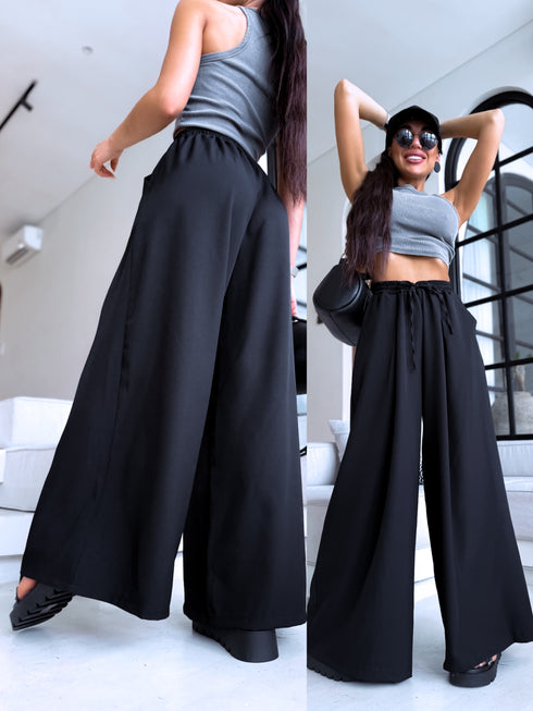 Pants "Excuse Me V58" - black