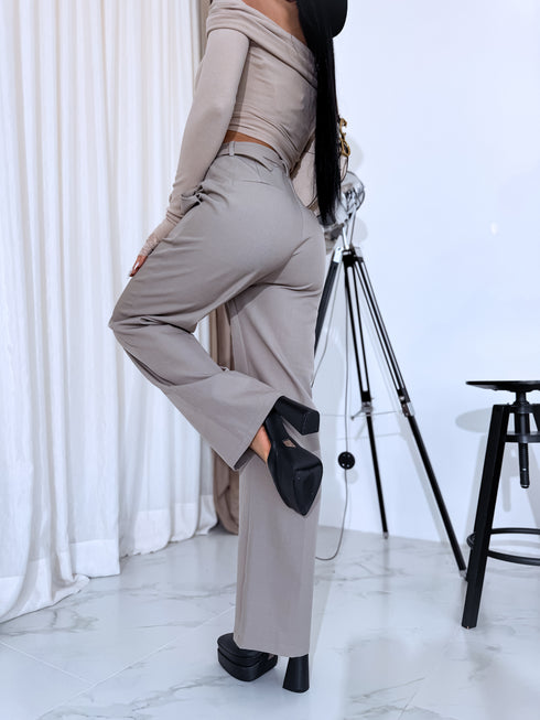 Platas bikses + josta "SUDOKU M756" - DARK BEIGE