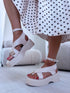 Sandals "GOLD TOUCH" LX9624 - BEIGE