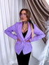 Твидовый жакет "PRISMA V26021A" - лавандовый