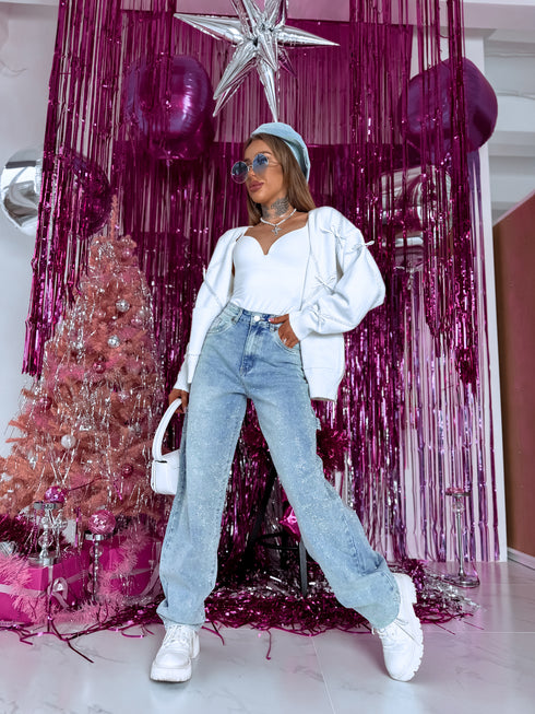 "SERAPHINE GLOW" 8767 džinsai - GAIŠI ZILAS