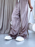 Fabric pants "ARCOBALENO 331" - cappuccino