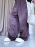 Fabric pants "ARCOBALENO 331" - choco