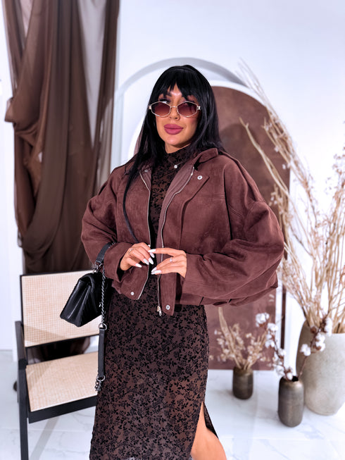 Zamšveidīga virsjaka "Marsala 19917" - CACAO