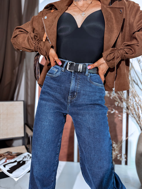 "SUMMIT HM5362-2" džinsai su pašiltinimu - MĖLYNOS