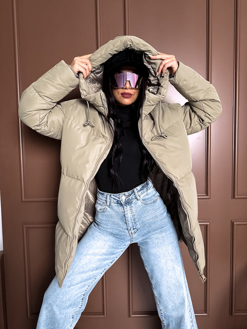 Куртка "WINTER CLOUD" FC56 - темно-бежевый