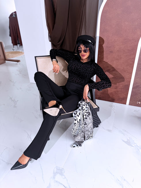 Bodijs "WILD CHIC" HS10008 - MELNS PRE-ORDER