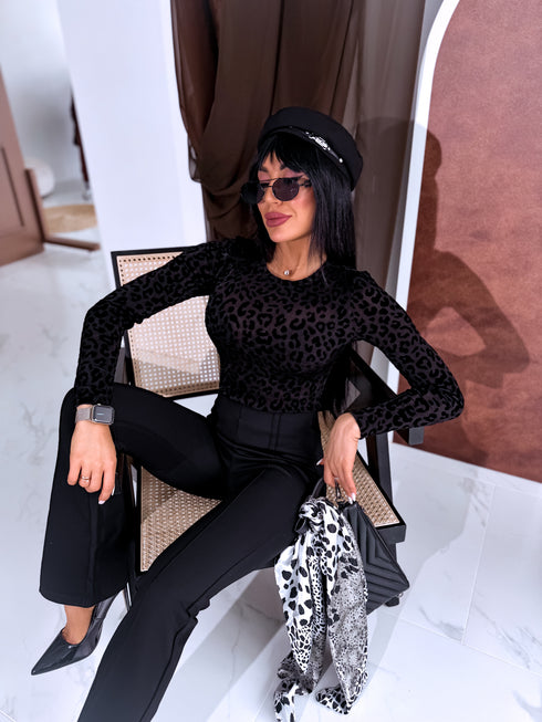 Bodijs "WILD CHIC" HS10008 - MELNS PRE-ORDER