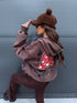 Кофта с анимацией "MICKEY BOW V12051" - CHOCO