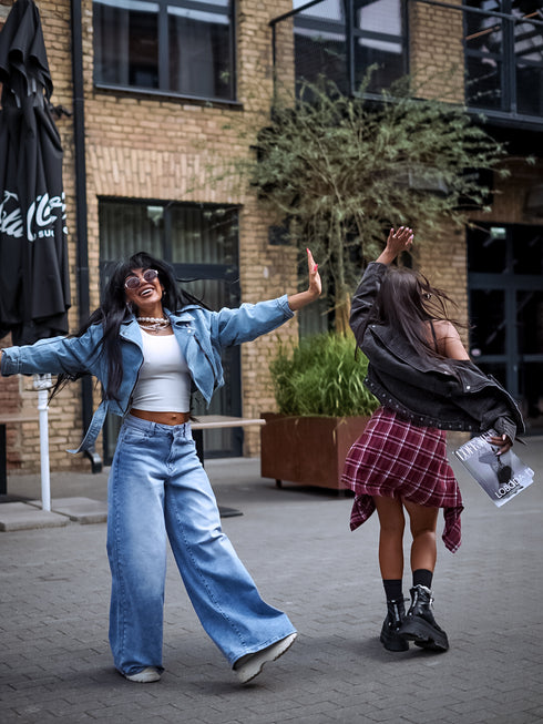 Джинсовая куртка "SALUTE 1939" - синяя