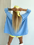 ELYNDI large size sweater "TULIP 37744" - light blue