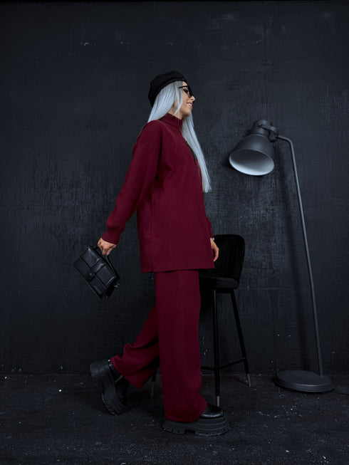 Adīts komplekts "COCTAIL OF FLOWERS" - BORDO