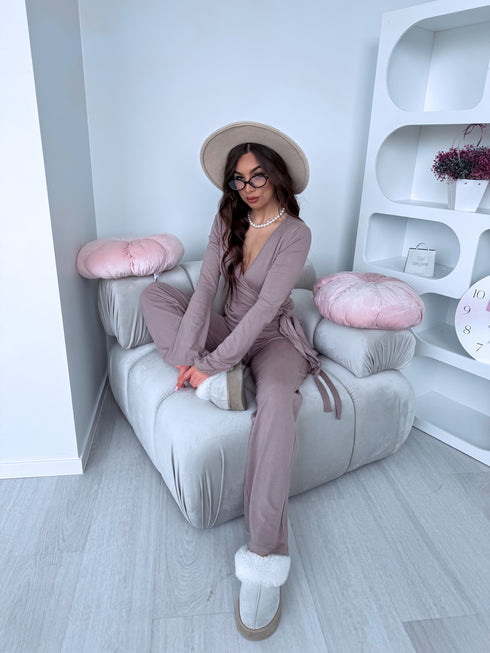 Komplektas "MELISSA" L2083 - KAPUČINO