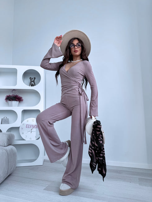 Komplektas "MELISSA" L2083 - KAPUČINO