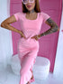 Dress "COUNTDOWN HS51" - LIGHT PINK