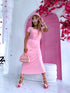 Dress "COUNTDOWN HS51" - LIGHT PINK