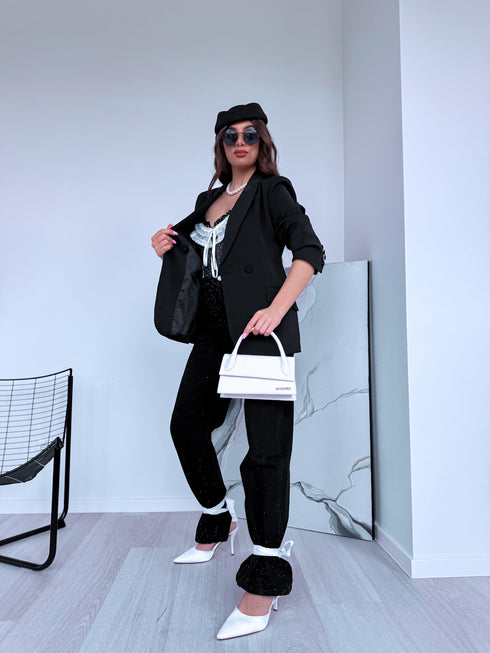 Švarkas "CITY COLLECTION 1022" - JUODA