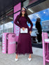 Adīta kleita "PROFILE 10327" - VIOLETA