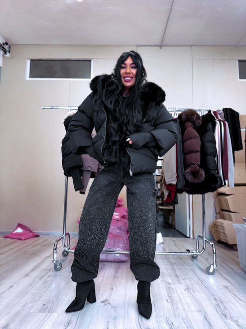 Jacket "IMPORTANT" FC7629 - BLACK PRE-ORDER