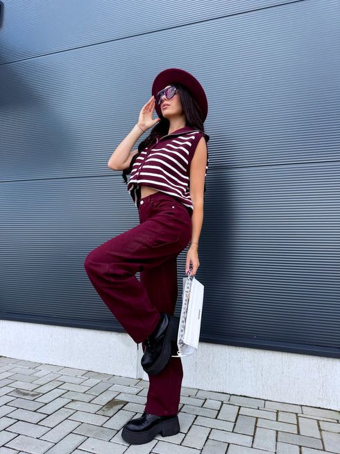Adīta veste "ONLY YOU 8812" - BORDO