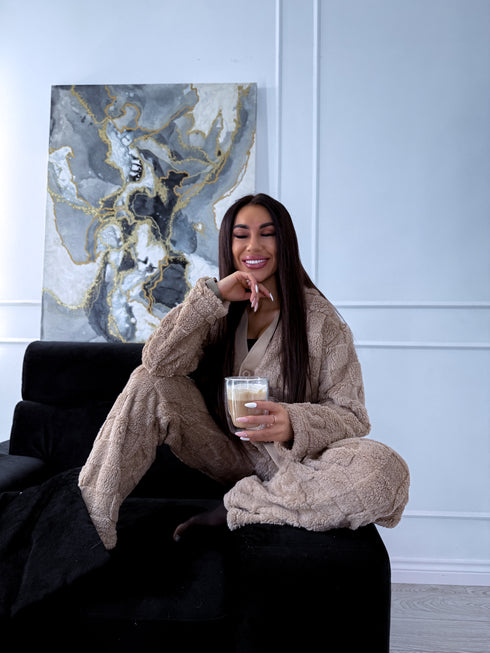 Mājas kostīms "CUBE" - Kapučīno PRE-ORDER