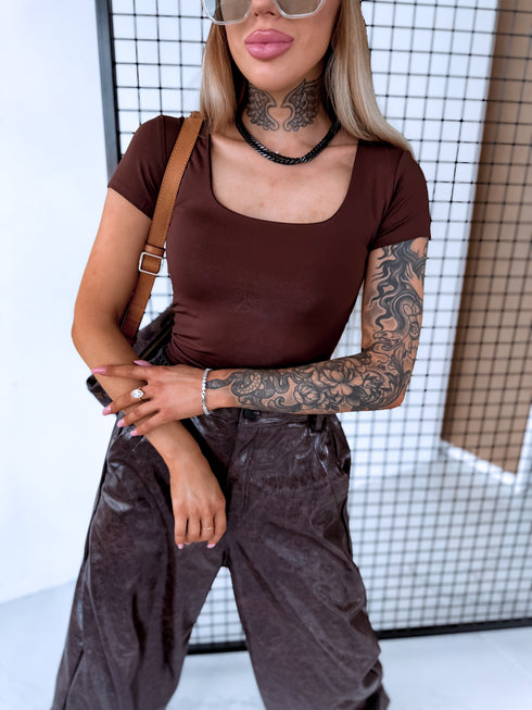 T-krekls "BASIC BOMB VD1867" - ŠOKOLADAS