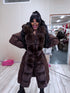 "BARNEY FC7618" long coat - CHOCO PRE-ORDER