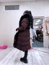 "BARNEY FC7618" long coat - CHOCO PRE-ORDER