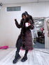 "BARNEY FC7618" long coat - CHOCO PRE-ORDER
