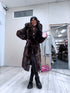 "BARNEY FC7618" long coat - CHOCO PRE-ORDER