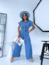 Pantsuit "BALANCE V80" - GRAY-BLUE