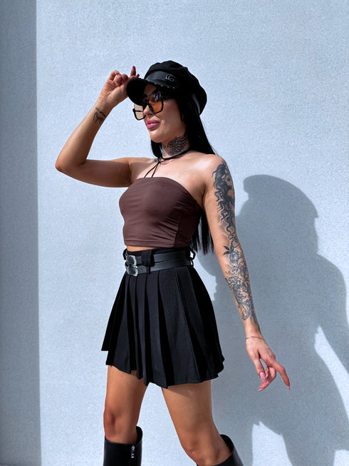 CHOCO crop viršūnės "MINI LADY"