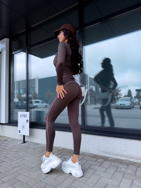 3in1 komplekts "TOTAL LOOK 88330" - CHOCO
