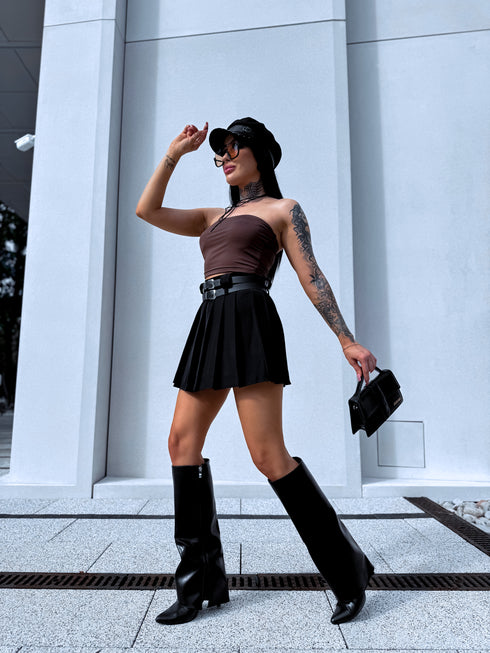 CHOCO crop viršūnės "MINI LADY"