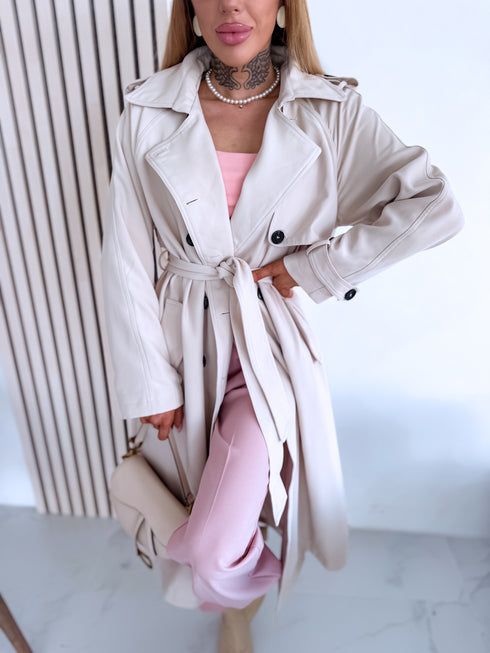 Trench coat "EUPHORIA NA73" - BEIGE