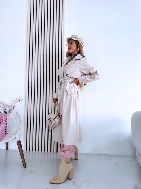 Trench coat "EUPHORIA NA73" - BEIGE