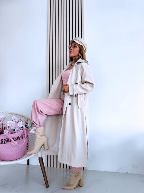 Trench coat "EUPHORIA NA73" - BEIGE