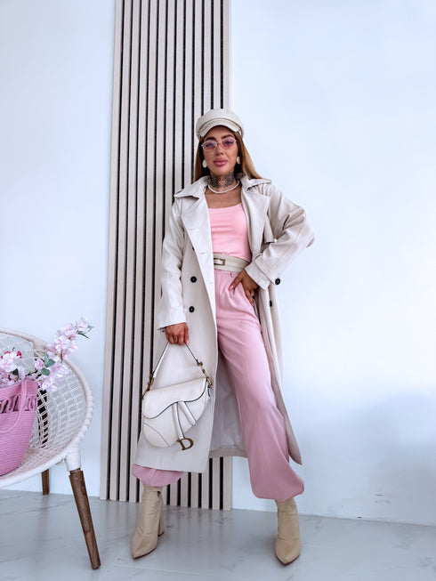 Trench coat "EUPHORIA NA73" - BEIGE