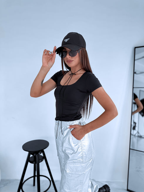 T-marškinėliai "BASIC BOMB VD1867" - JUODAS