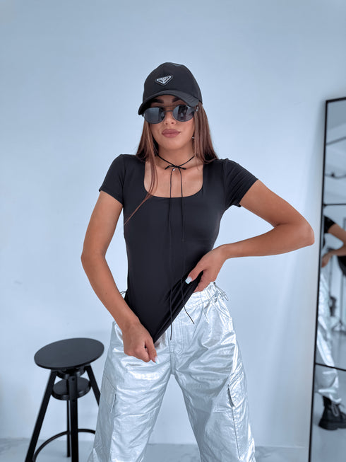 T-marškinėliai "BASIC BOMB VD1867" - JUODAS