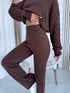 Knitted set "TOBLERONE 1039" - CHOCO