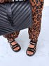 "OBSESSION AL23" vasaros sandalai - leopardas